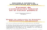 Formas de Contratación Laboral en El Sector Público-22!05!2012