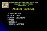 Acceso Cameral