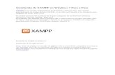 Instalación de XAMPP en Windows 7