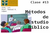 clase13 Metodos de Est Bibl.ppt