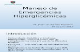 Manejo de Emergencias Hiperglicémicas