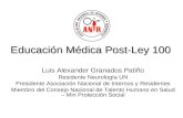 Eduacion Medica y Ley 100 Dr Granados ANIR
