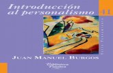 Introducción al Personalismo-Juan Manuel Burgos
