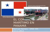EL COMERCIO MARÍTIMO EN PANAMÁ Samuel Herrera – SPAN 305 – 13.11.2013 FUENTE: http://www.mapsofworld.com/images/world-countries- flags/panama-flag.gif.