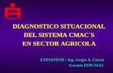 DIAGNOSTICO SITUACIONAL DEL SISTEMA CMAC´S EN SECTOR AGRICOLA EXPOSITOR : Ing. Sergio A. Cortez Gerente FEPCMAC.