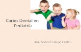 Caries Dental en Pediatría Dra. Anabel Clavijo Castro.