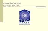 Instructivo de uso Campus BAMÁ. Ingresamos en el navegador la siguiente dirección: .