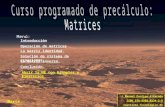 © Manuel Pontigo Alvarado ISBN 978-9968 9334-2-8 Instituto Tecnológico de Costa Rica. Marte. Menú: Introducción Operación de matrices La matriz identidad.