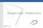 Proyección financiera Copyright© La proyección financiera La gestión financiera en muchas empresas se limita al cierre contable y la entrega de información.