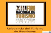 Relevancia del Turismo de Reuniones. La Industria de Reuniones OFERTA DEMANDA Oportunidades de Negocio Internacionales para México México y su oferta.
