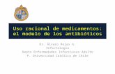 Uso racional de medicamentos: el modelo de los antibióticos Dr. Álvaro Rojas G. Infectología Depto Enfermedades Infecciosas Adulto P. Universidad Católica.