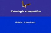 Relator: Juan Bravo Estrategia competitiva. Estrategia Competitiva, Juan BravoMódulos Introducción 1.Claves de las empresas de éxito 2.Planificación Estratégica.