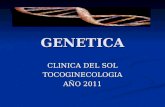 GENETICA CLINICA DEL SOL TOCOGINECOLOGIA AÑO 2011.