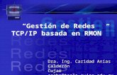 “Gestión de Redes TCP/IP basada en RMON” Dra. Ing. Caridad Anías Calderón Cujaecacha@tesla.cujae.edu.cu.
