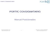 PORTIC CONSIGNATARIO formacion@portic.net  Atención al cliente 935036510 atencioclient@portic.net V.1.1 PORTIC CONSIGNATARIO Manual.