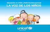 Únete por la niñez Educación en Chile y Reforma Educacional.