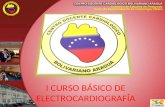 I CURSO BÁSICO DE ELECTROCARDIOGRAFÍA. AD AI VD VI.
