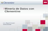 Minería de Datos con Clementine Lic. Miguel Cospin 16/Abril/2008.
