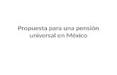 Propuesta para una pensión universal en México. Total cuentas registradas en las Afores.