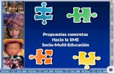 Propuestas concretas Hacia la SME Socio-Multi-Educación.