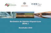 Barómetro de Opinión Hispano-Luso (BOHL ) Resultados 2010.