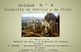 5º Básico A y B Material de apoyo a la Asignatura de Ciencias Sociales 4º UNIDAD – Descubrimiento y Conquista de América y de Chile Colegio De La Salle.