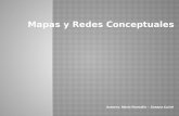 Mapas y Redes Conceptuales Autores: Mario Roncallo – Susana Curiel.