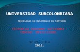 TECNOLOGIA EN DESARROLLO DE SOFTWARE CRISTHIAN GIOVANNY GUTIERREZ CODIGO: 20122112286. NEIVA-HUILA2012.