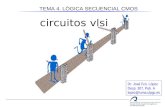 Circuitos vlsi (4º curso) TEMA 4. LÓGICA SECUENCIAL CMOS circuitos vlsi Dr. José Fco. López Desp. 307, Pab. A lopez@iuma.ulpgc.es.