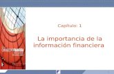 1 Capítulo: 1 La importancia de la información financiera.