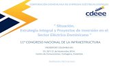 PROEXPORT COLOMBIA RD 11° CONGRESO NACIONAL DE LA INFRAESTRUCTURA 19, 20 Y 21 de Noviembre 2014, Centro de Convenciones, Cartagena, Colombia.