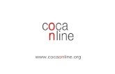 Www.cocaonline.org. 2006- ¿por qué una web? SICCAM y observatorio de nuevos consumos de drogas en Cataluña. Contexto ha evolucionado –Discotecas –Conciertos.