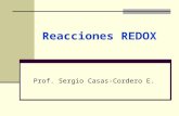 Reacciones REDOX Prof. Sergio Casas-Cordero E.. prof. S. Casas-Cordero E.