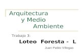 Arquitectura y Medio Ambiente Loteo Foresta - L Juan Pablo Villegas Trabajo 3: