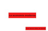 La economía moderna Prof. Silvina Peluc de Suárez.