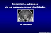 Neurocirugia Vertebral y Cerebral S.L Dr. Hugo Santos Tratamiento quirúrgico de los macroadenomas hipofisiarios.