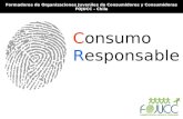 Formadores de Organizaciones Juveniles de Consumidores y Consumidoras FOJUCC - Chile Consumo Responsable.