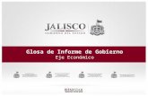 Glosa de Informe de Gobierno Eje Económico. Secretaría de Desarrollo Económico.
