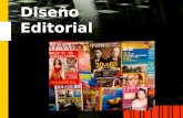 1 Diseño Editorial. 2 >¿Qué es Diseño Editorial? Es la maquetación y composición de publicaciones tales como revistas, periódicos o libros.