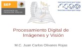 Procesamiento Digital de Imágenes y Visión M.C. Juan Carlos Olivares Rojas.
