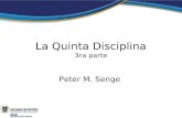 La Quinta Disciplina 3ra parte Peter M. Senge Parábola de la rana hervida:
