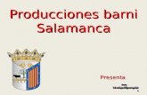 Producciones barni Salamanca Presenta Cascada s cataratas.