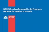 NANEAS en la reformulación del Programa Nacional de Salud en la Infancia.