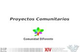 Proyectos Comunitarios. ¿Qué es un Proyecto Comunitario? Conjunto de actividades concretas, interrelacionadas y coordinadas entre sí, que se realizan.