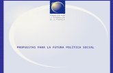 PROPUESTAS PARA LA FUTURA POLÍTICA SOCIAL. 1. EVOLUCIÓN RECIENTE DE LA POBREZA Y LAS BRECHAS SOCIALES EN CHILE.