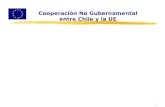 1 Cooperación No Gubernamental entre Chile y la UE.