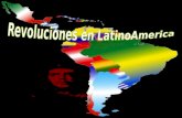 Objetivos Generales Conocer y entender las revoluciones pos guerra fría en latino America: 1.Identificar como se dieron las revoluciones en Latinoamérica.