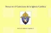 Temas en el Catecismo de la Iglesia Católica DGC 91-136/DNC Capítulo 3.