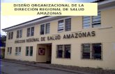 DISEÑO ORGANIZACIONAL DE LA DIRECCIÓN REGIONAL DE SALUD AMAZONAS.