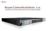 Aryan Comunicaciones. s.a. División de Infraestructuras IP & Networking.